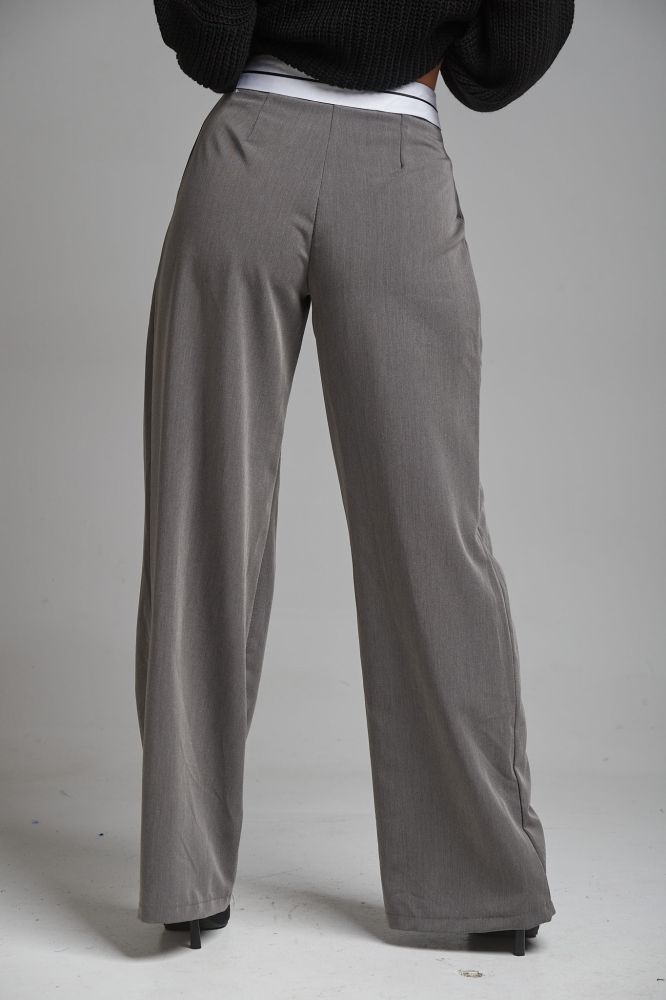 Παντελόνι Dad Fit Ρίγα Πάνω