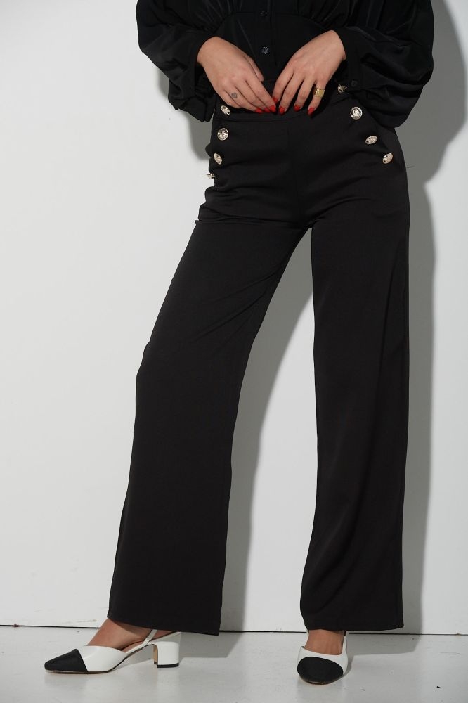 Παντελόνα Με Χρυσά Κουμπιά