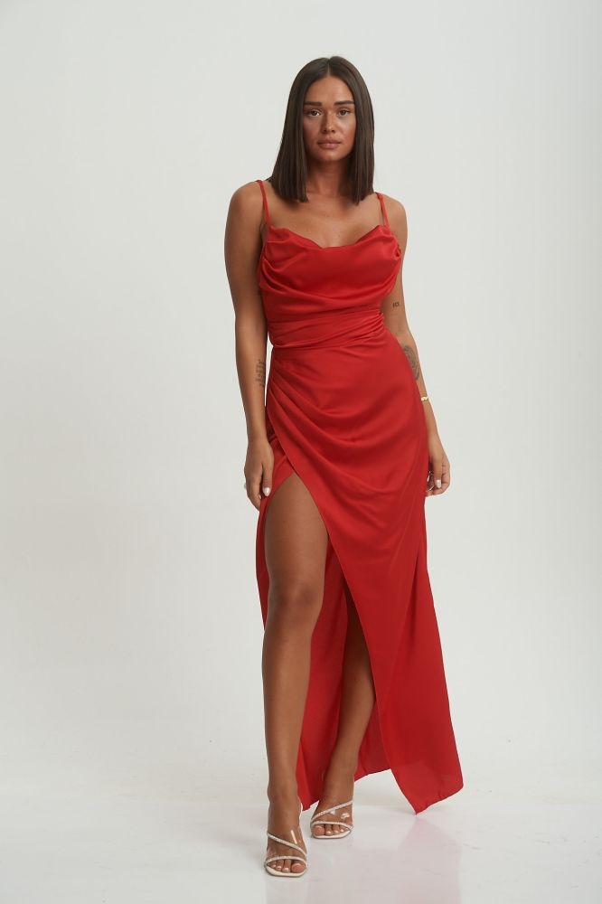 Φόρεμα Ντραπέ Maxi