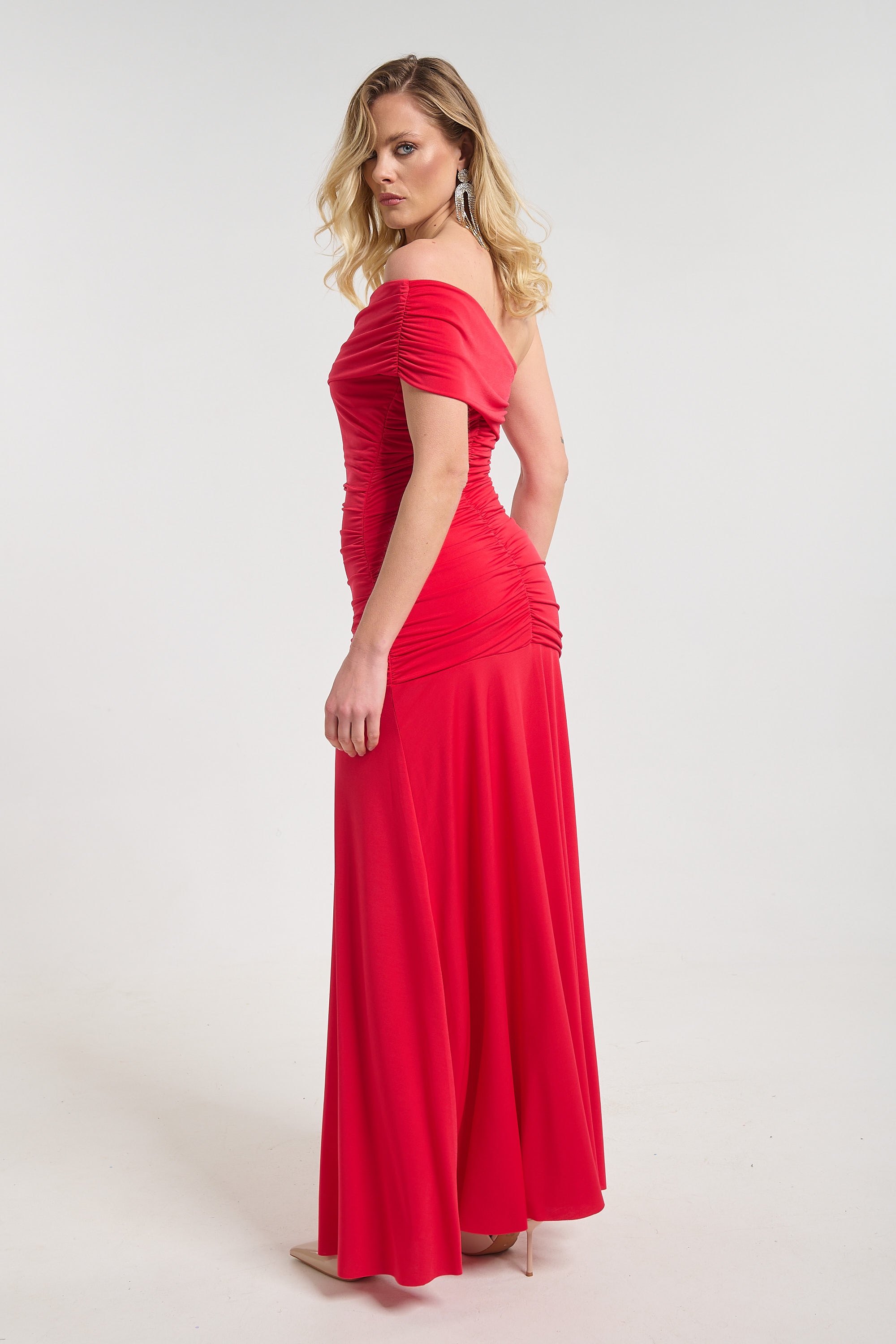 Maxi One-Shoulder Dress