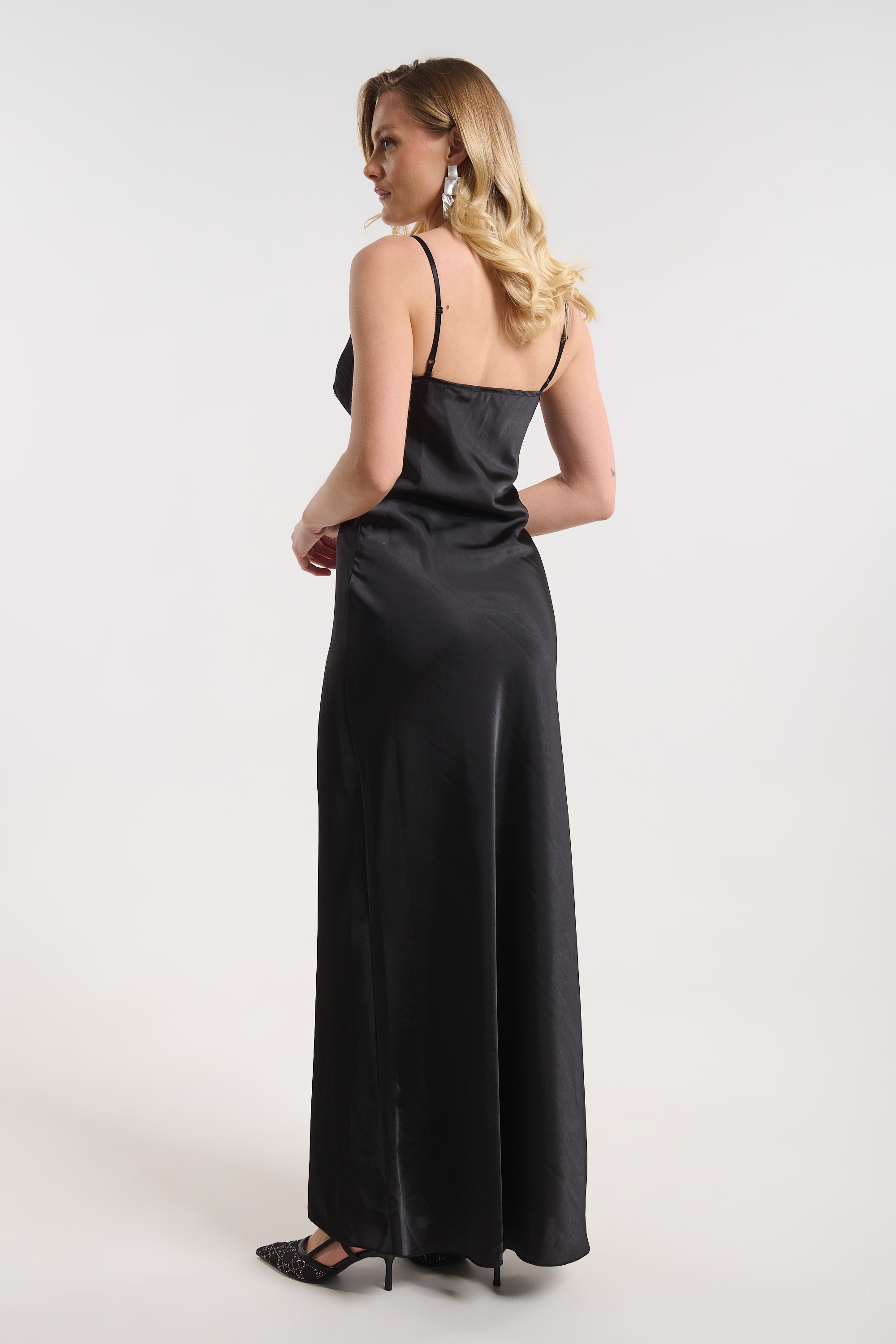 Maxi Dress with Lace Bust for Women