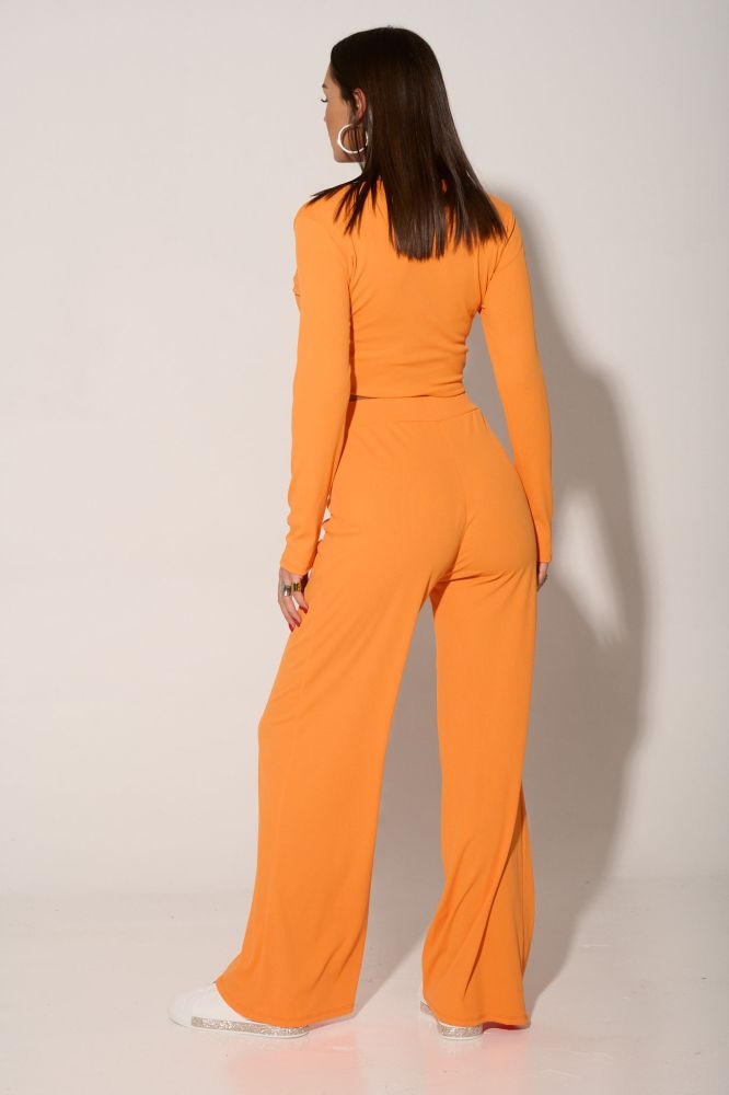 Σετ Τοπ Με Κόμπο & Παντελόνα