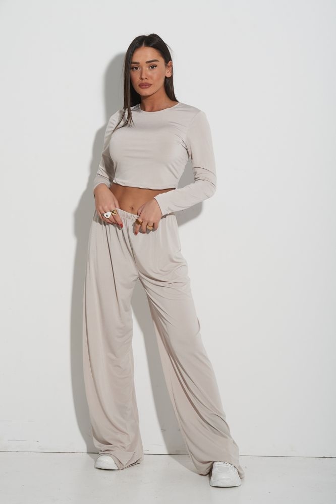 Σετ Τοπ Με Παντελόνα Simple