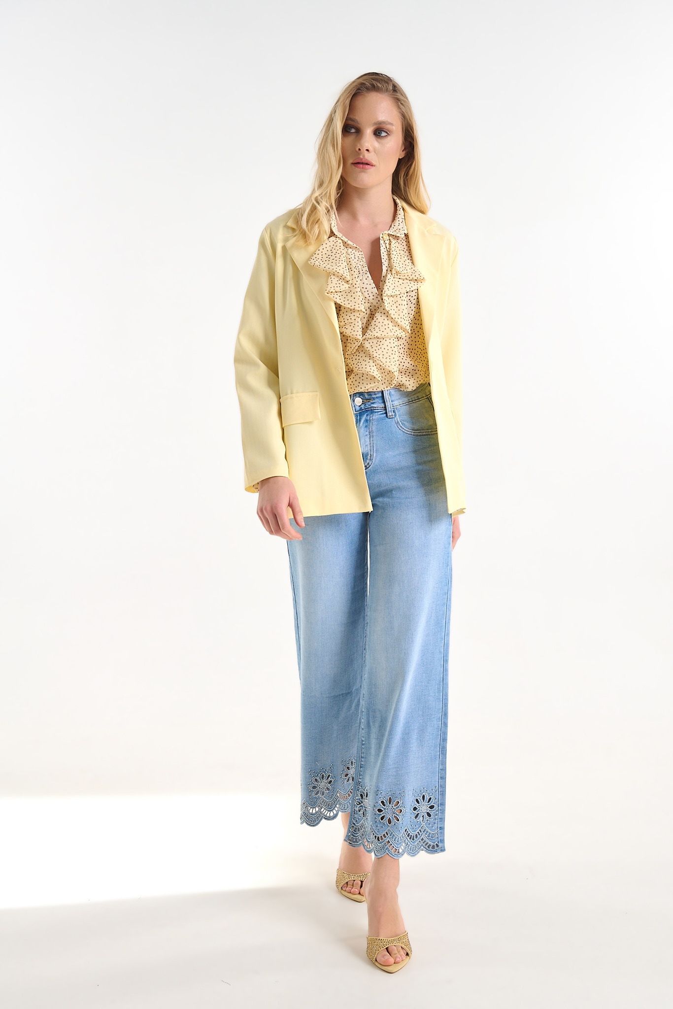 Σακκάκι Basic Με Ριγέ Λεπτομέρειες