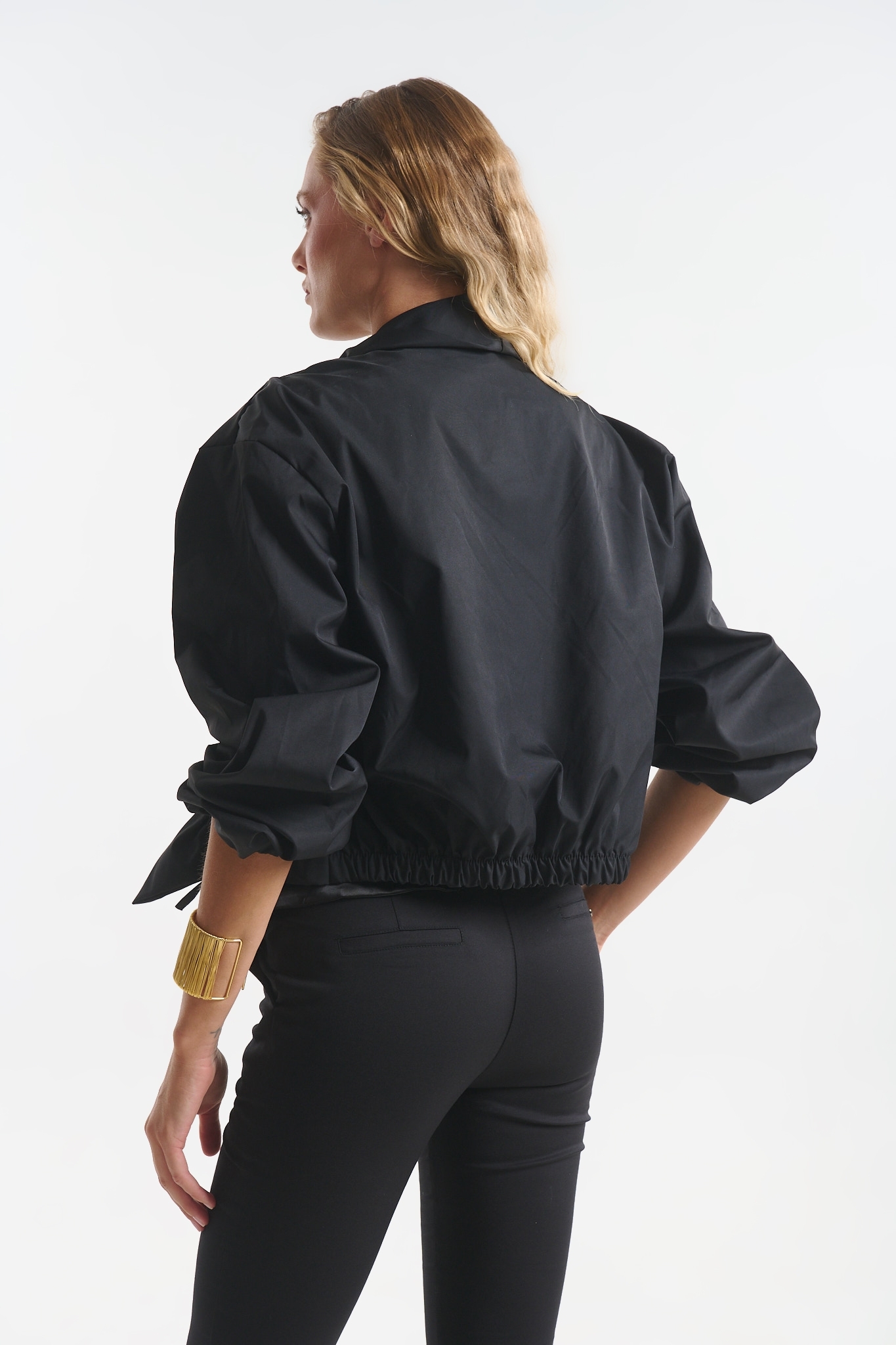 Jacket Με Σουρωτό Γιακά