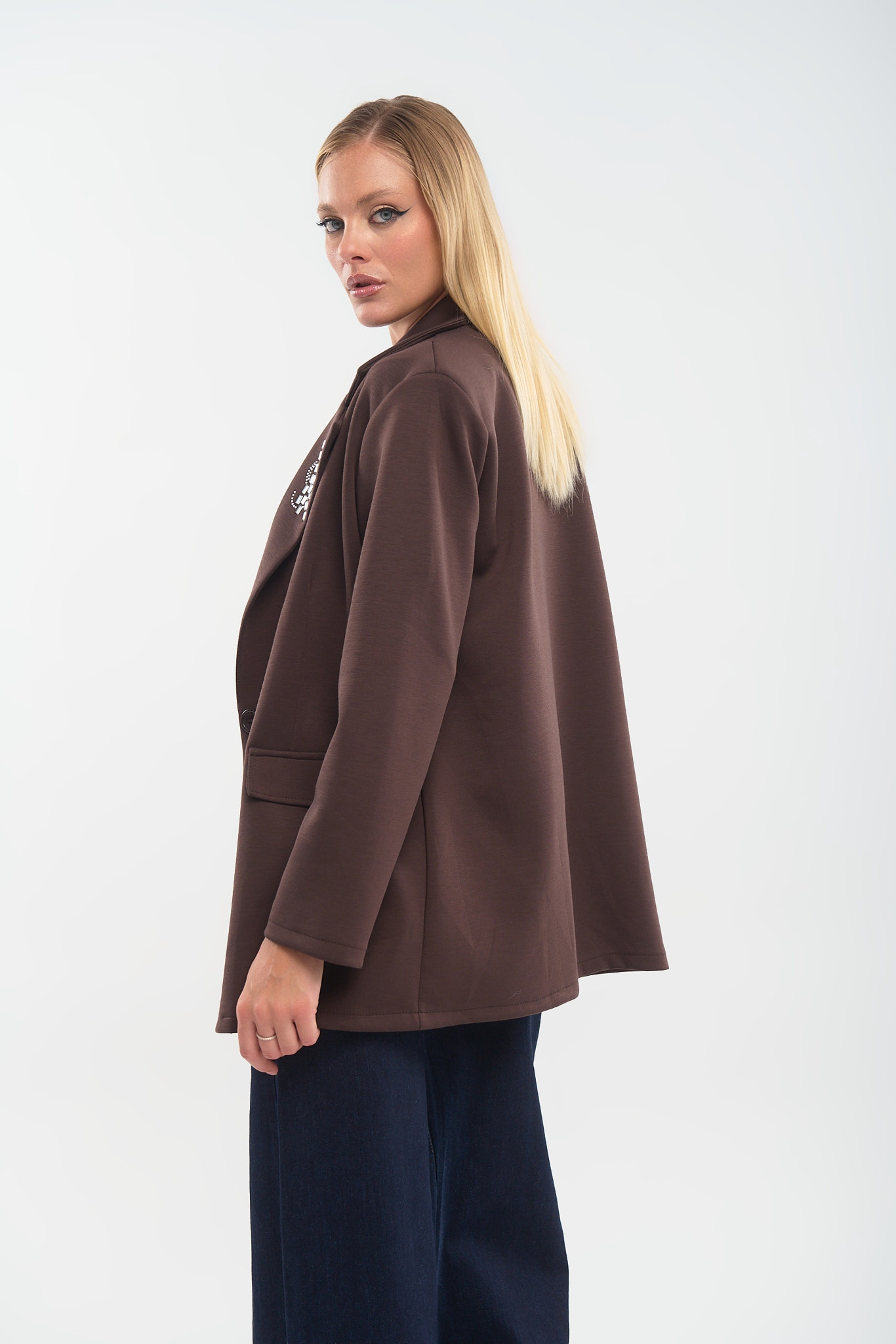 Rhinestone Detailed Cardigan