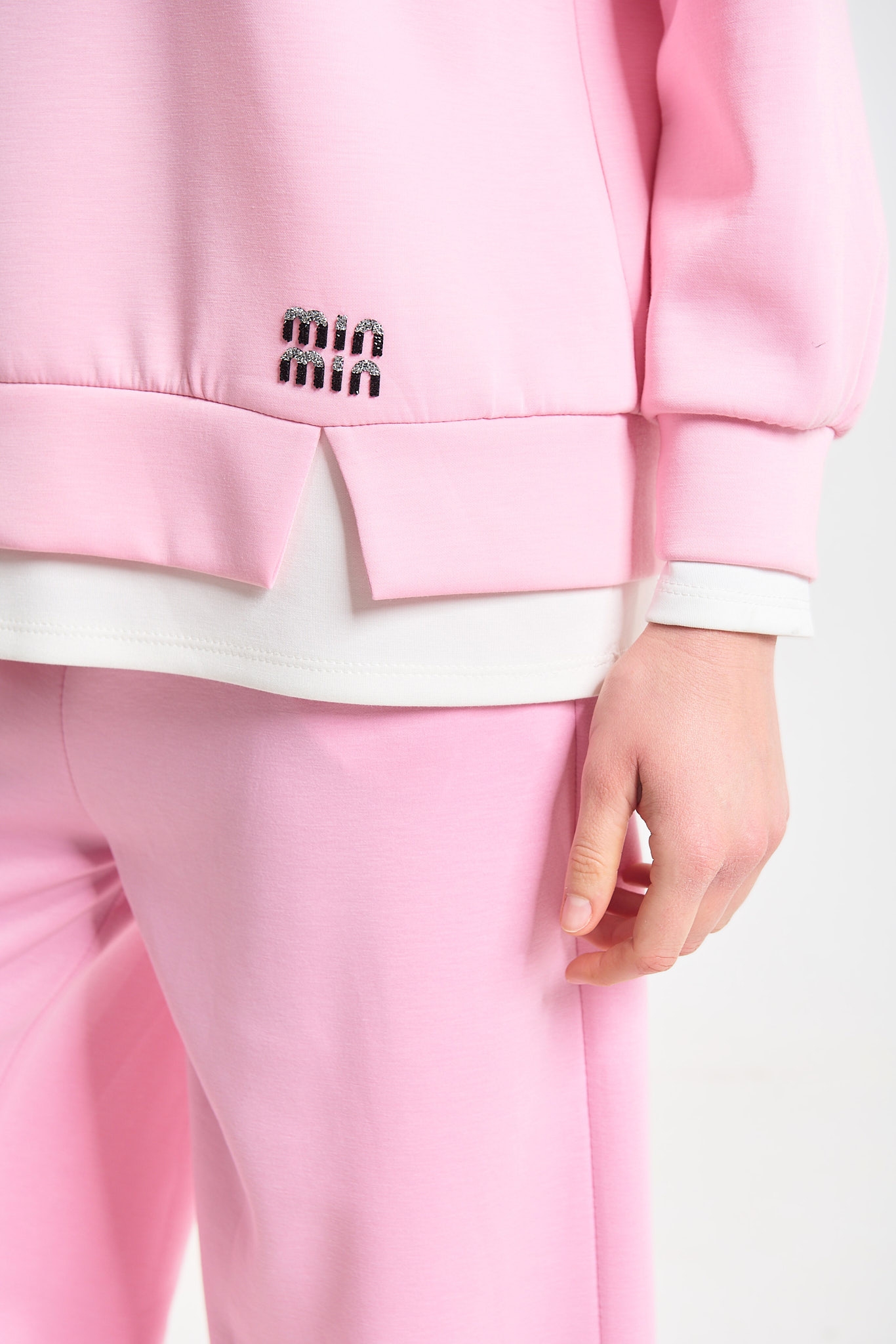 Oversized Sweatshirt & Wide-Leg Pants Co-Ord Set