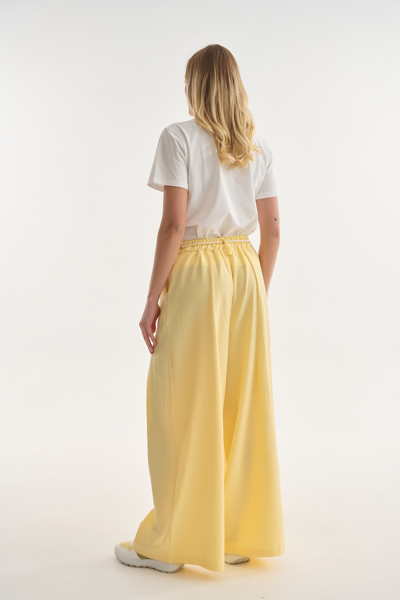 Παντελόνα με Ζώνη & Πιέτα