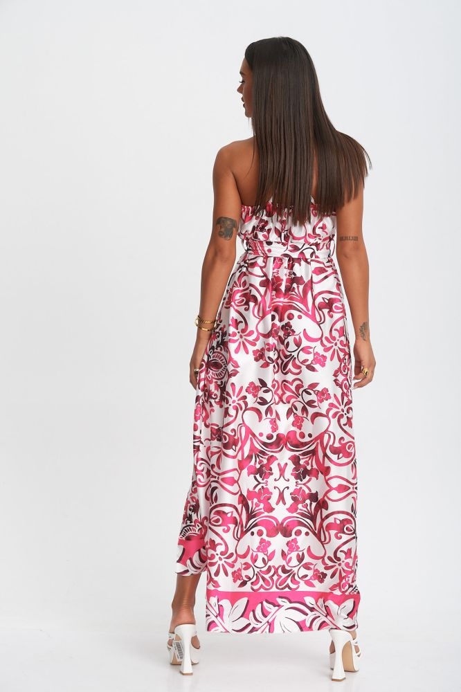 Φόρεμα Κρουαζέ Με Λαχούρ Σχέδια