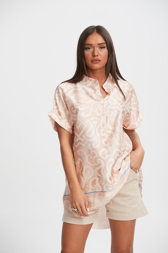 Πουκαμίσα Σατέν Με Γιακά