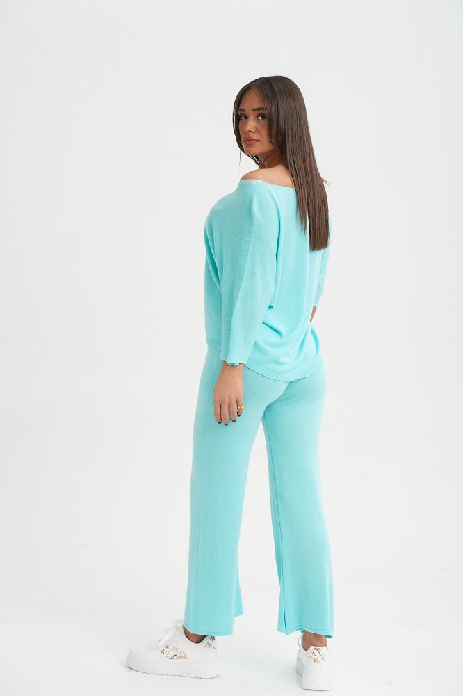 Σετ Μπλούζα & Ζιπ Με Ασημί στο V