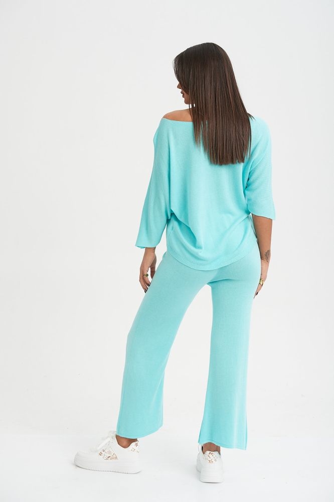 Σετ Μπλούζα & Ζιπ Με Ασημί στο V