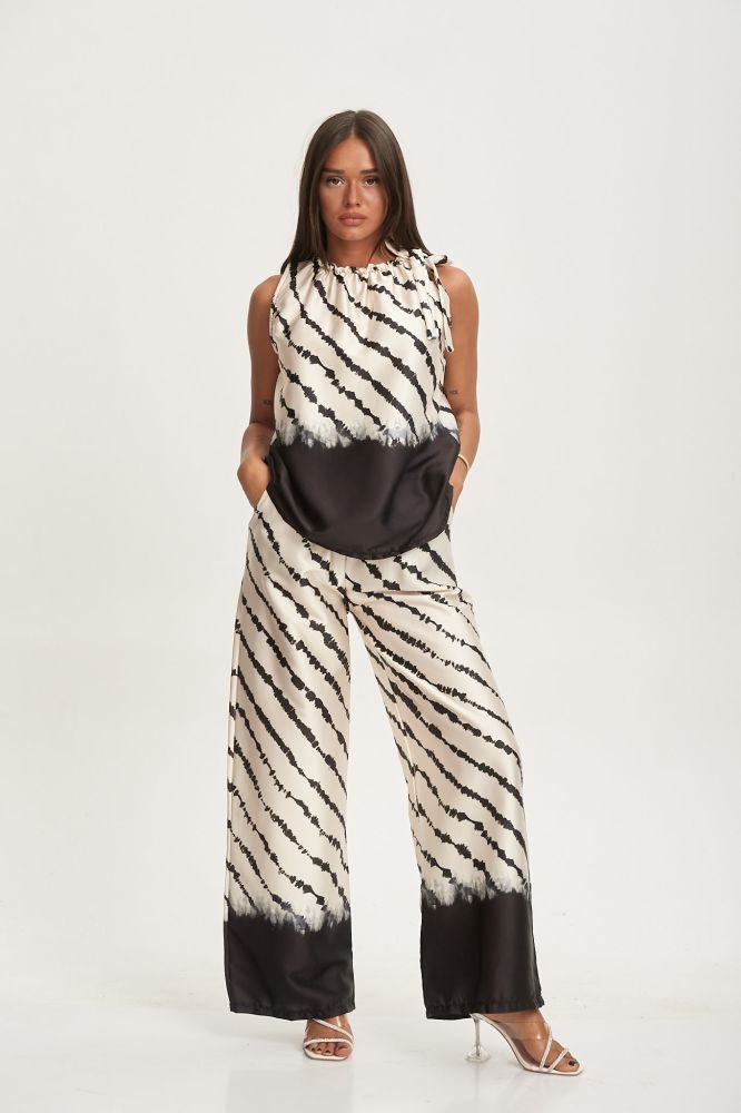 Σέτ Τόπ & Παντελόνα Βουρτσιές