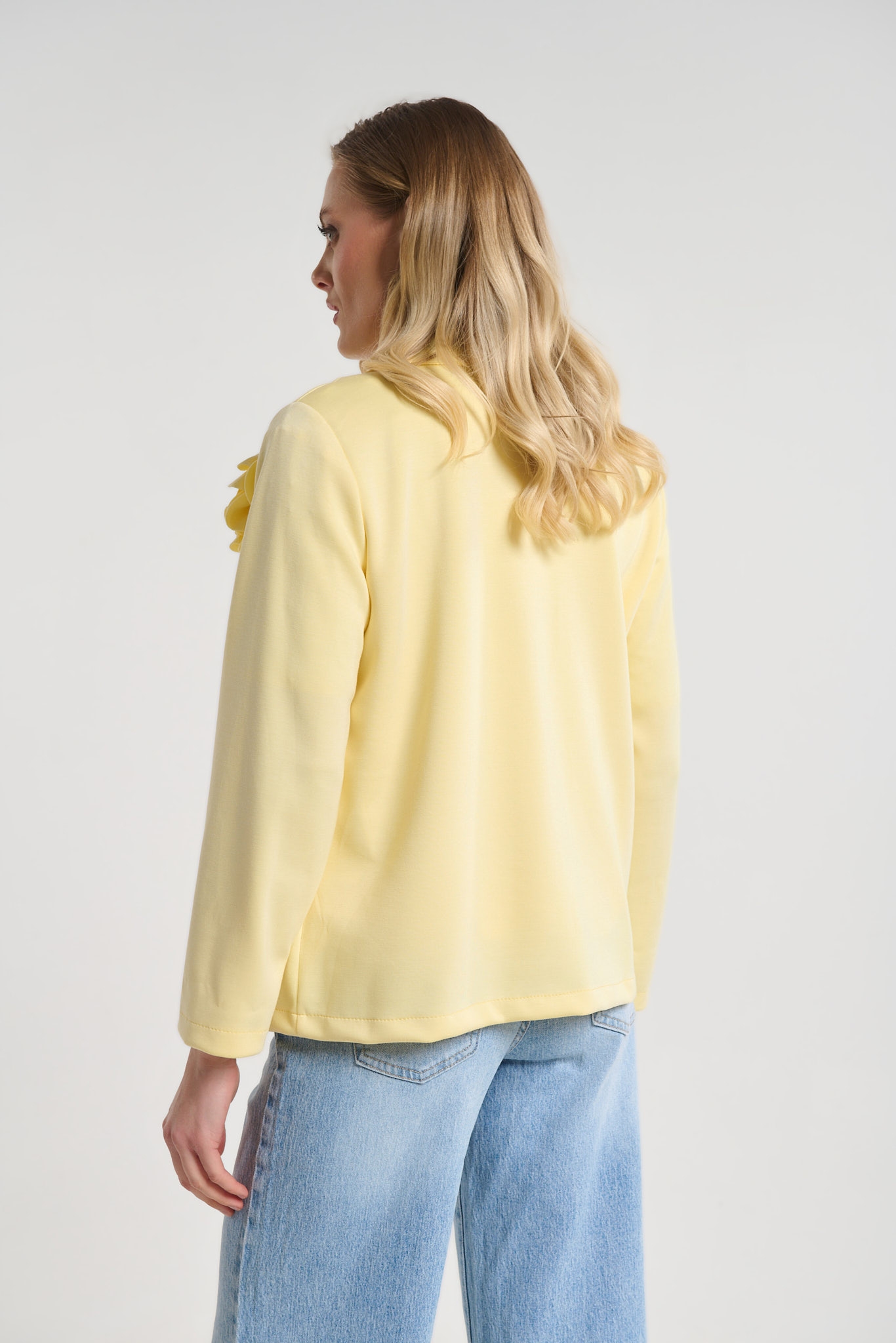 Blazer with Floral Detail