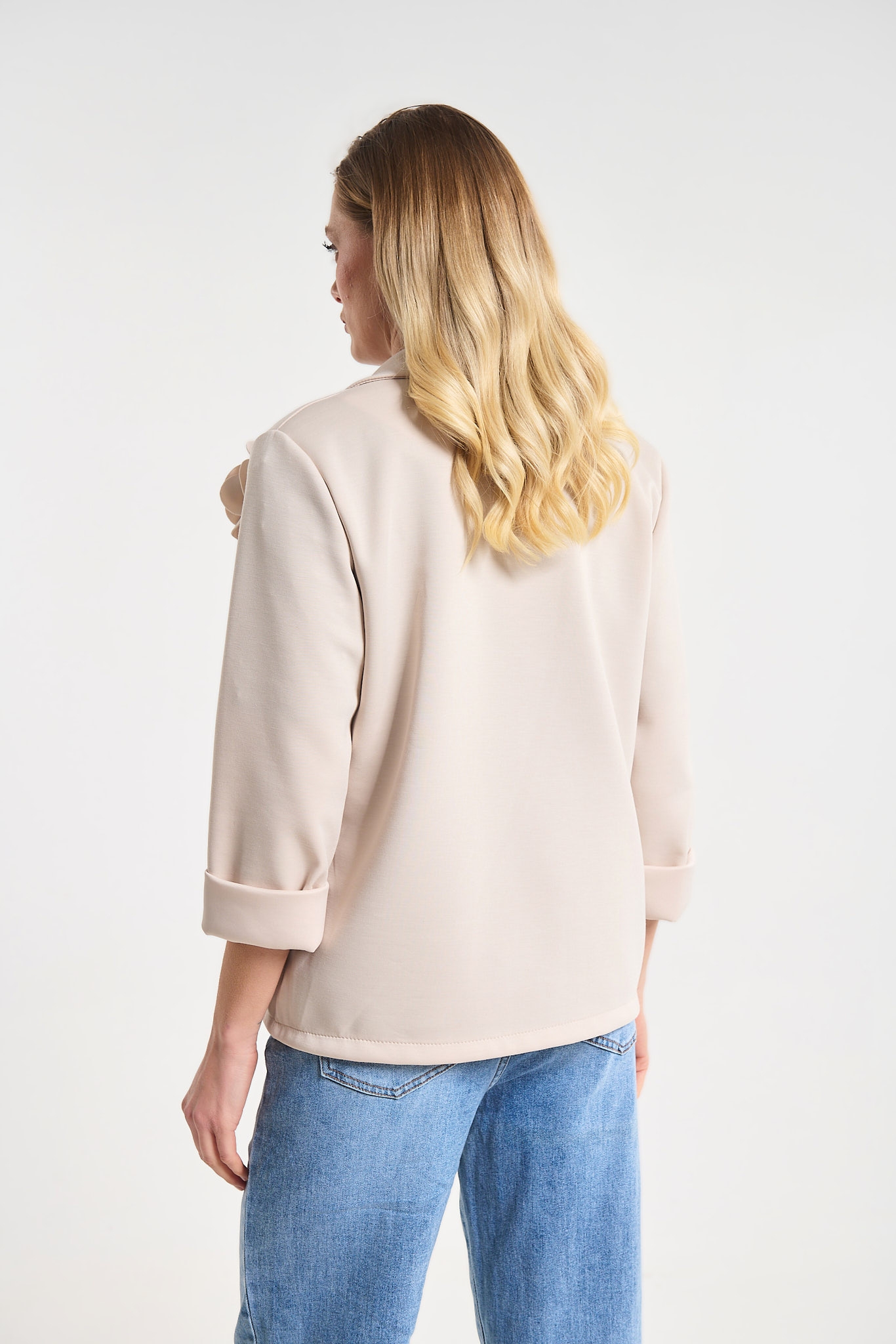 Blazer with Floral Detail