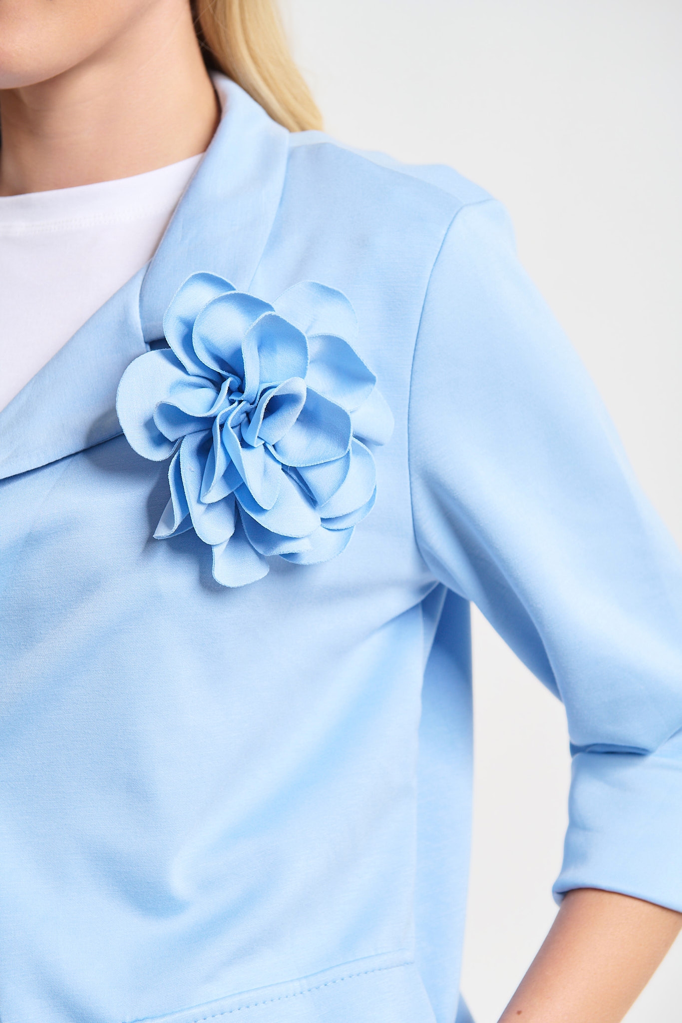 Blazer with Floral Detail