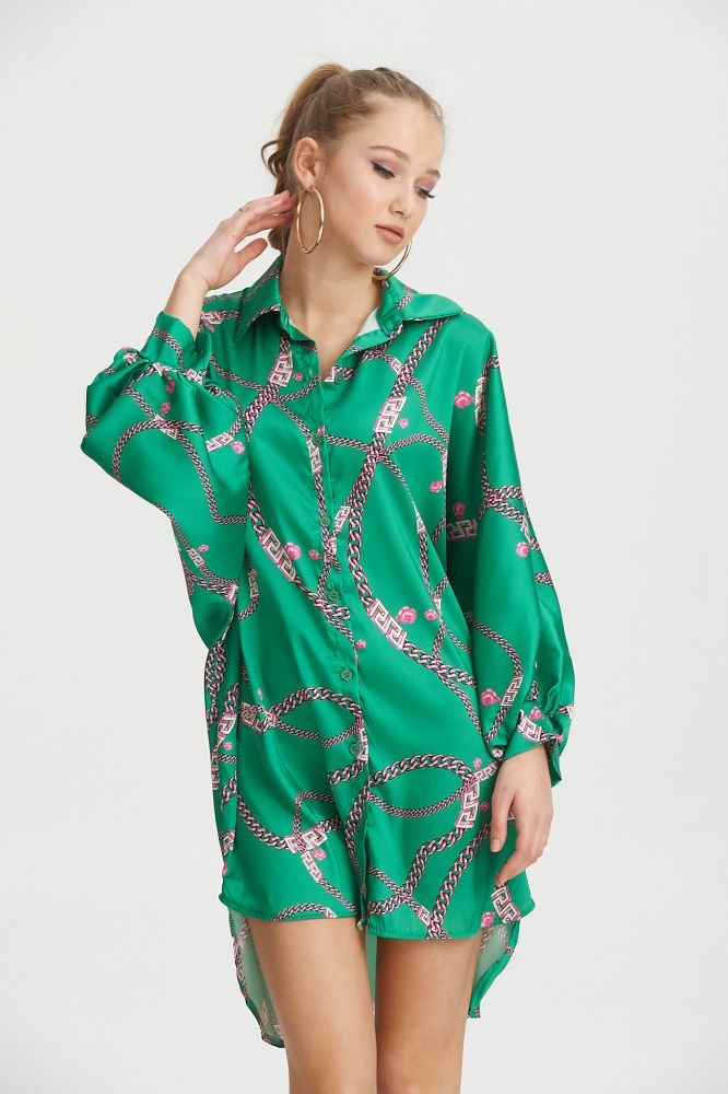 Πουκαμίσα Φαρδυά με Αλυσίδες