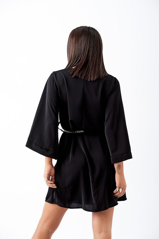 Φόρεμα Με Τρουακάρ Μανίκι Σάκος