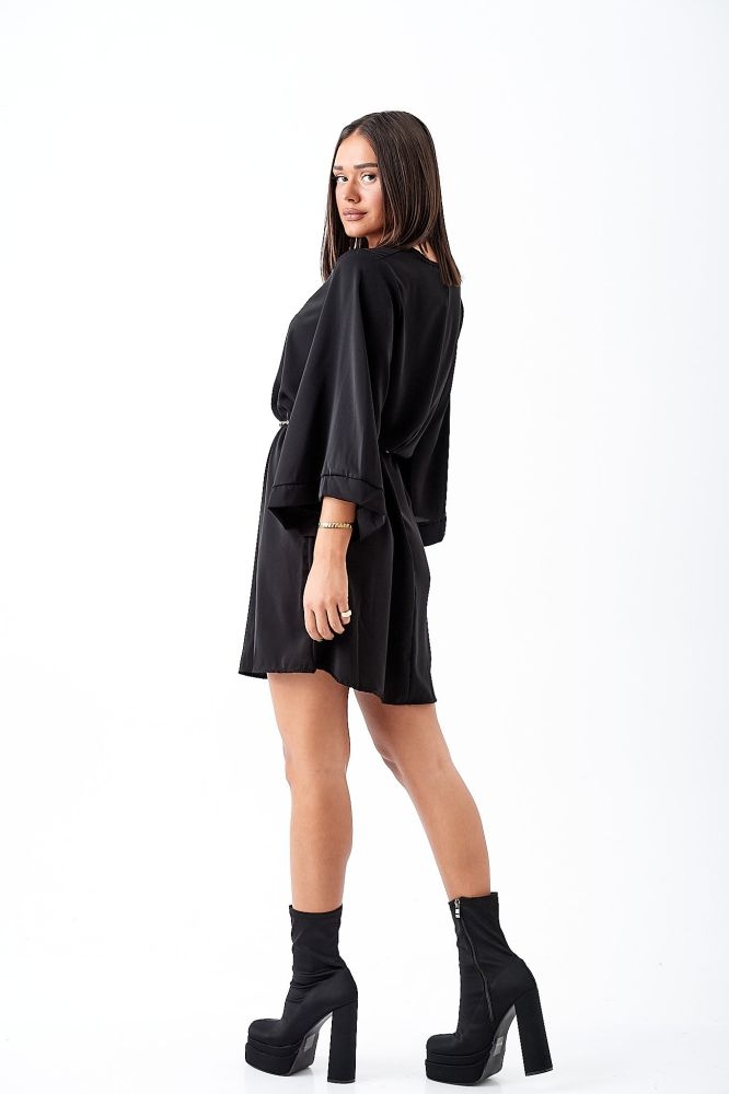 Φόρεμα Με Τρουακάρ Μανίκι Σάκος