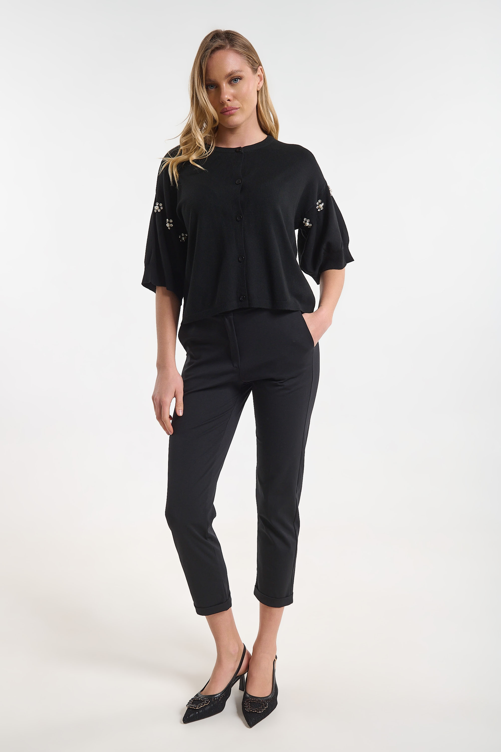 Puff Sleeve Jacket for Women