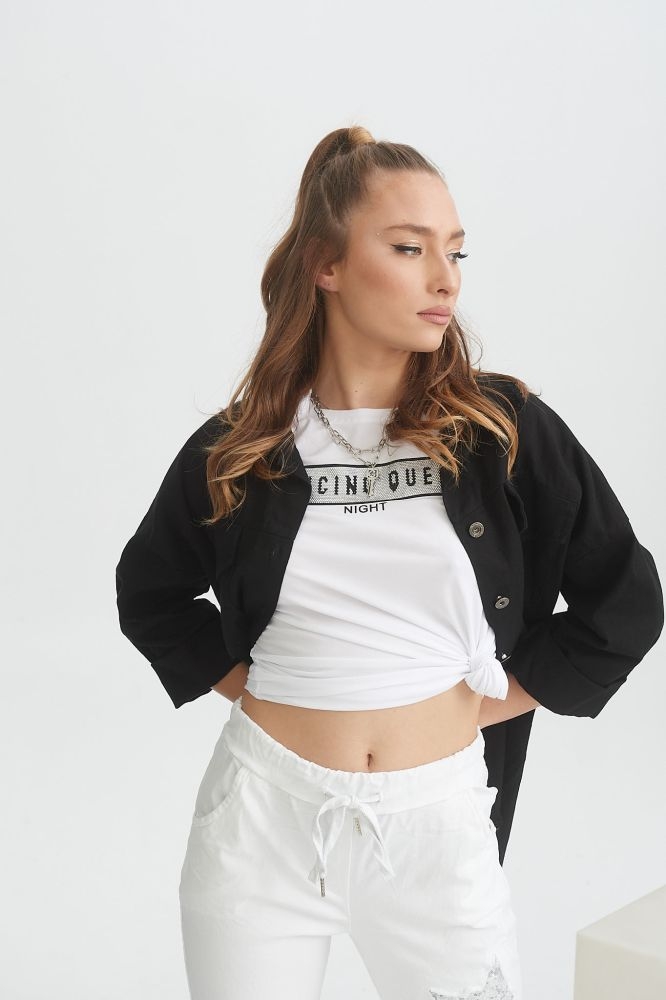 Σακκάκι Τζιν Oversized