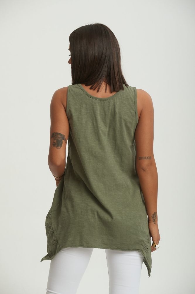 Μπλούζα Με Φάσα Κοφτή