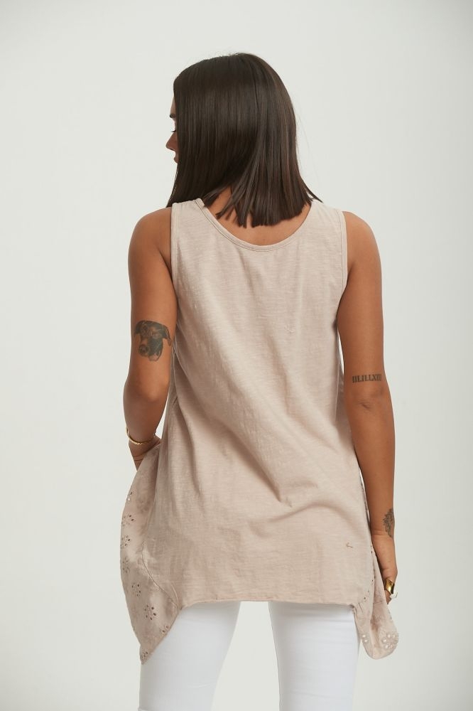 Μπλούζα Με Φάσα Κοφτή