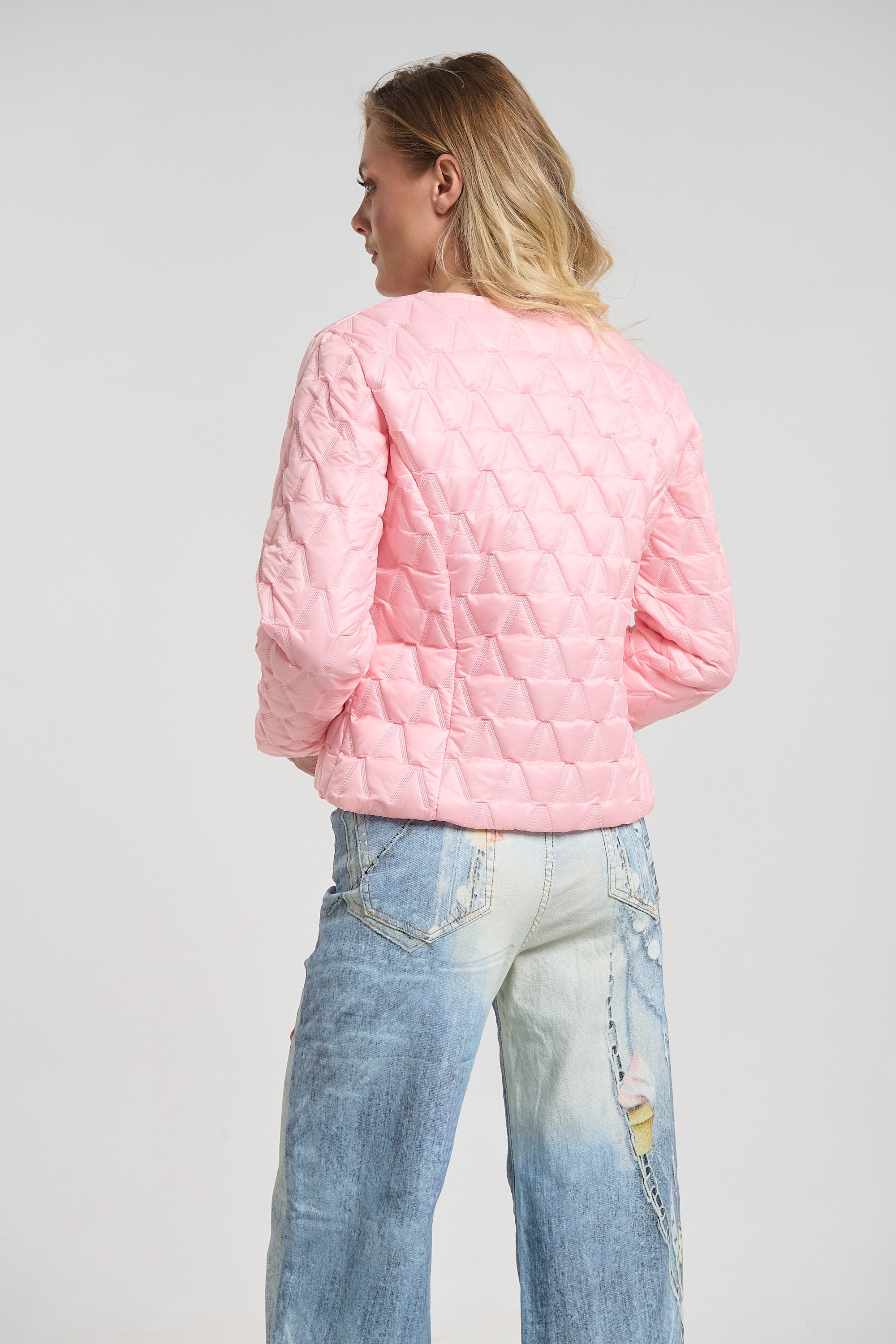 Μπουφάν Καπιτονέ Με Χρυσά Κουμπιά