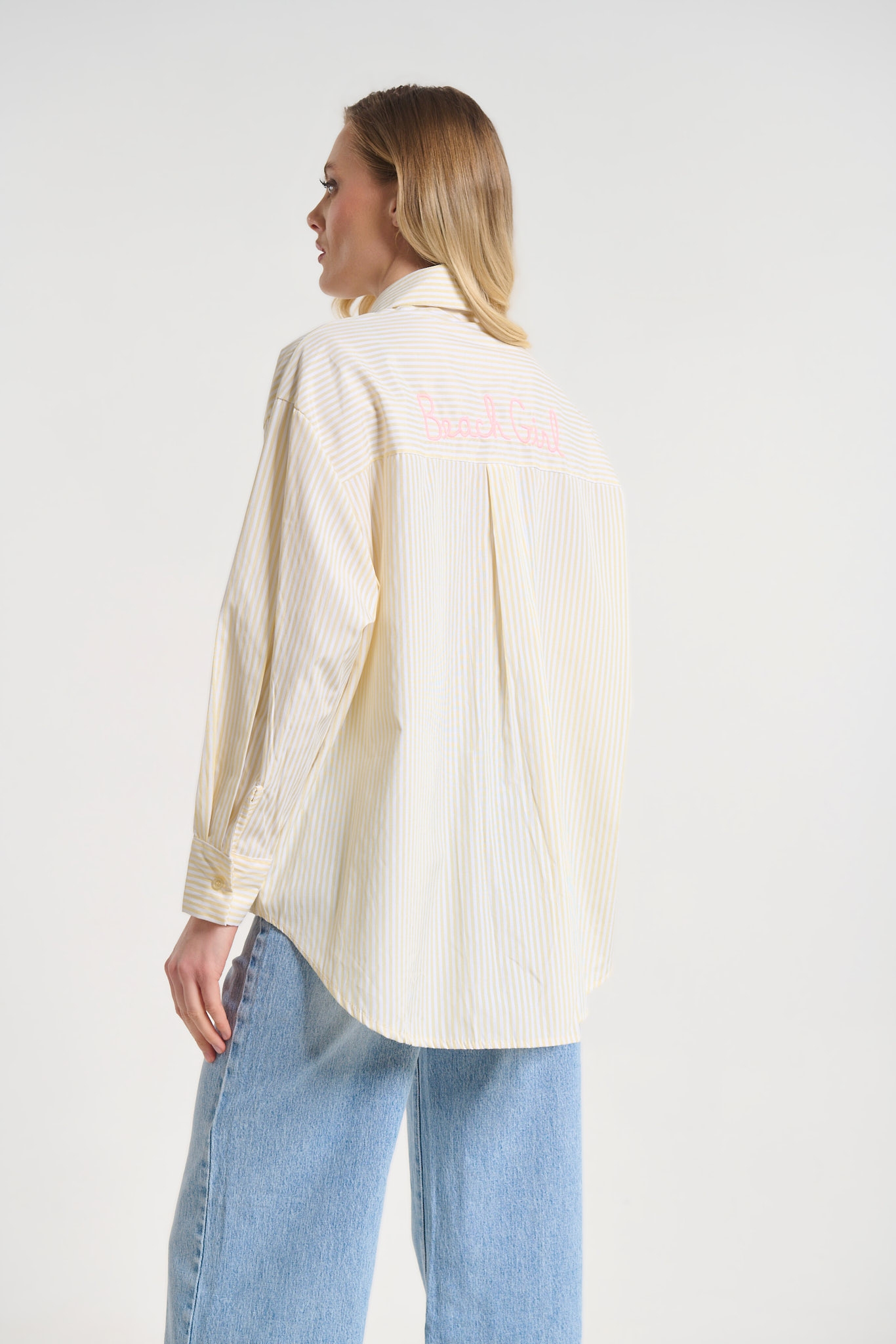 Stripped Shirt With Print