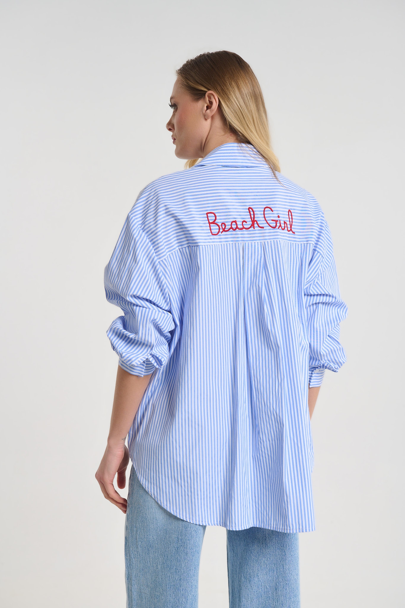 Stripped Shirt With Print