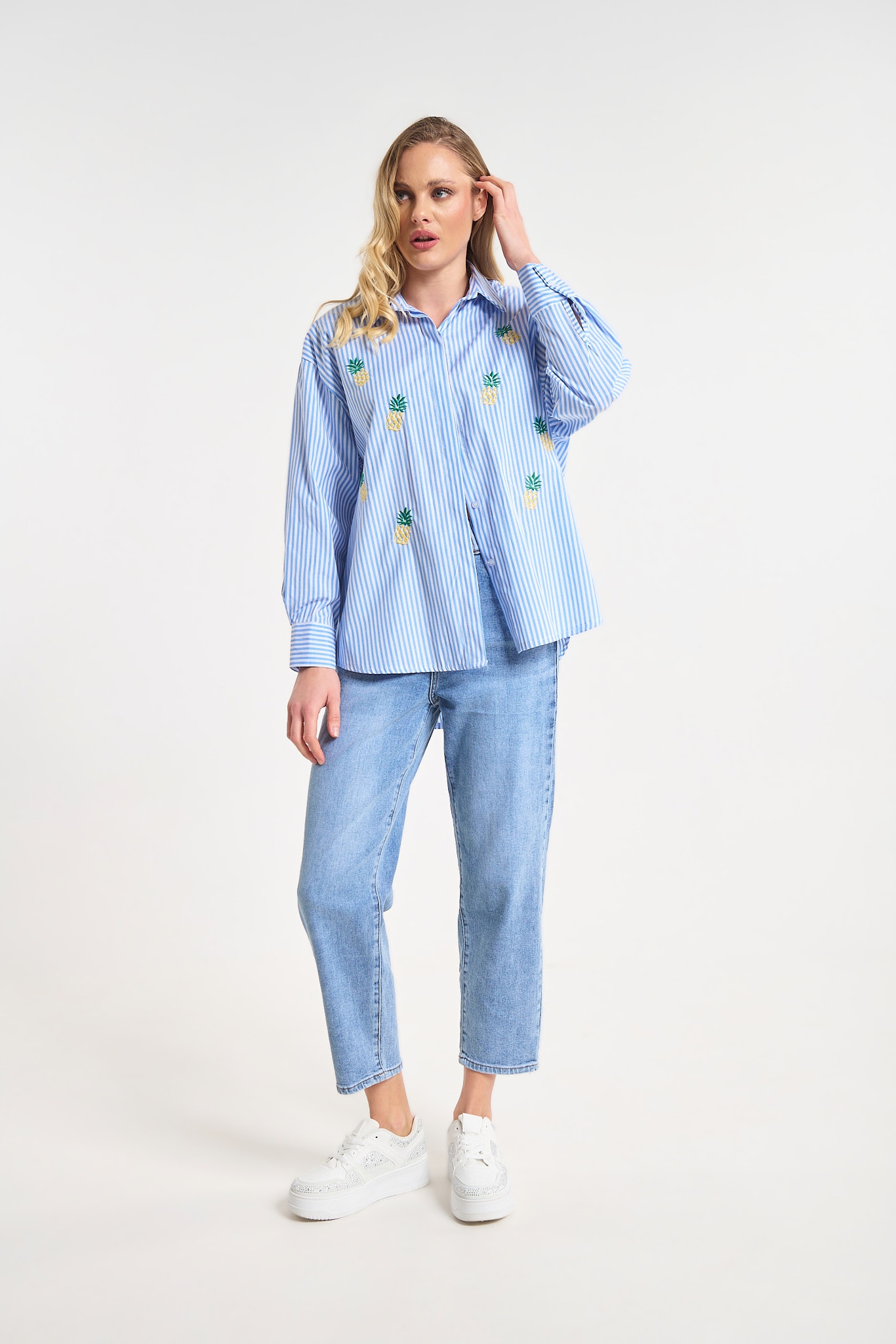 Πουκάμισο Με Print Ανανά