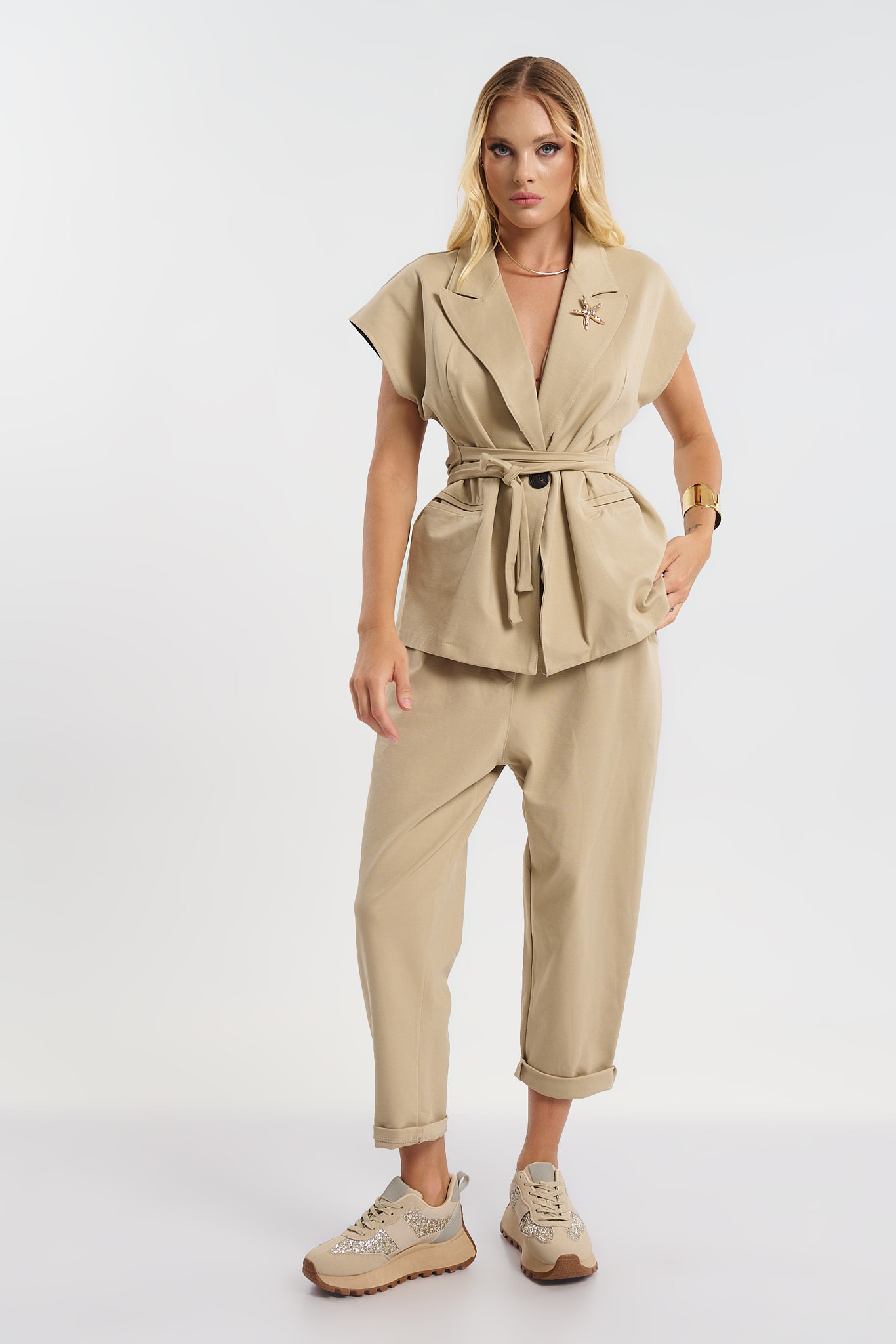 Σετ Ζακέτα με Παντελόνι