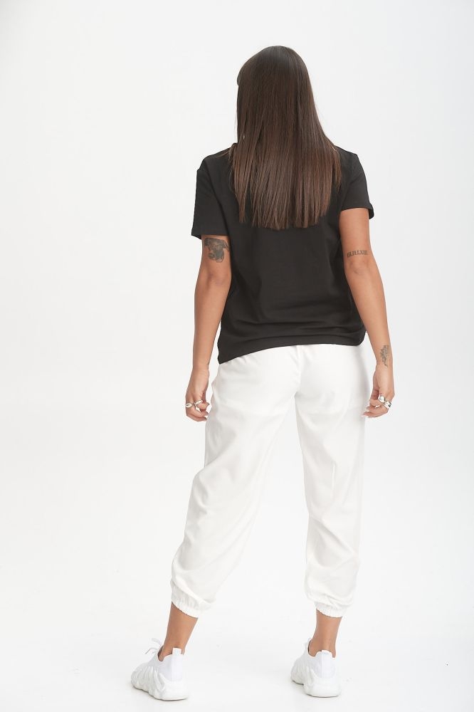 T-Shirt Με Καρό Δέσιμο