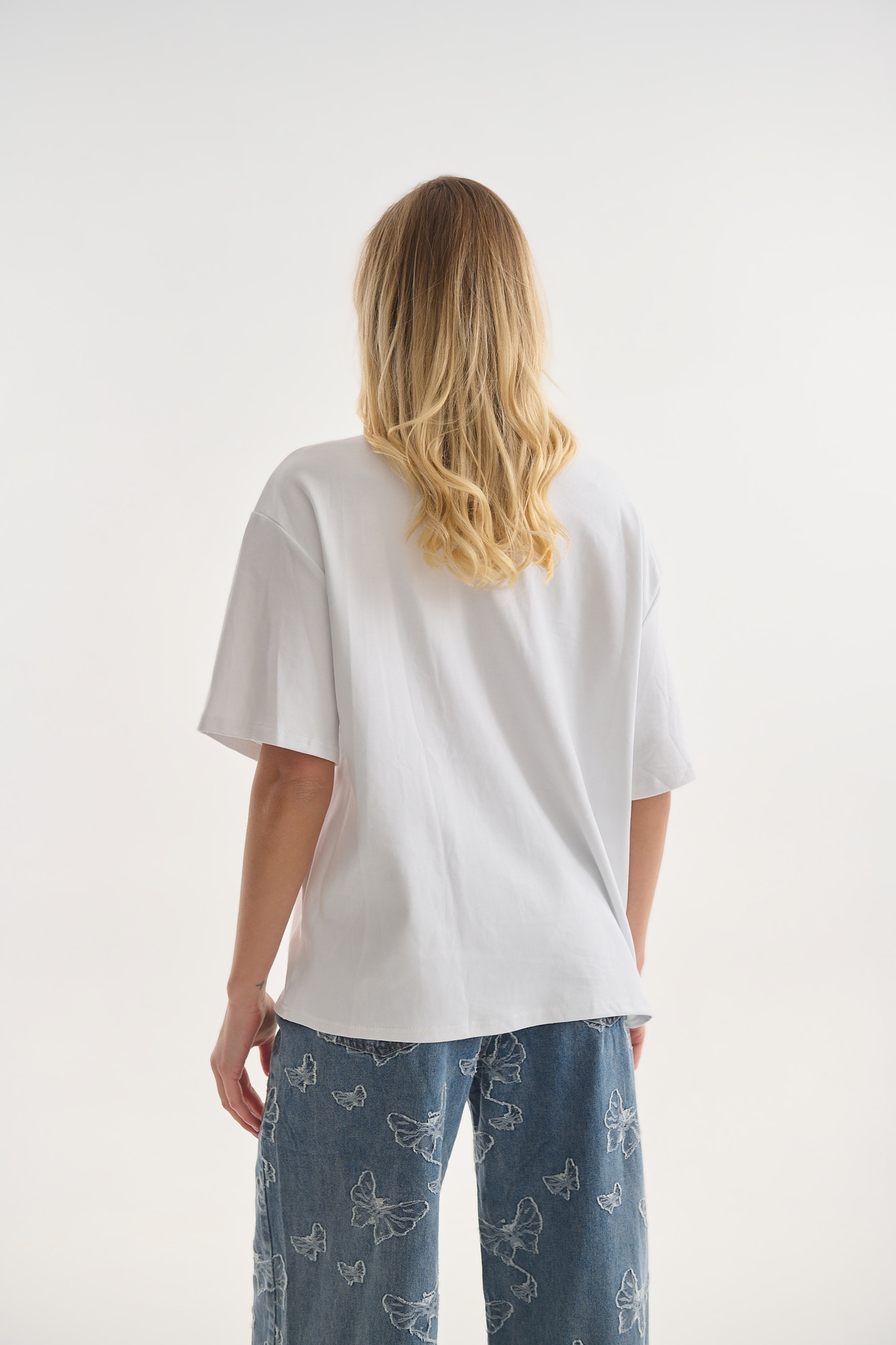 T-shirt με Διακοσμητικές Πέρλες