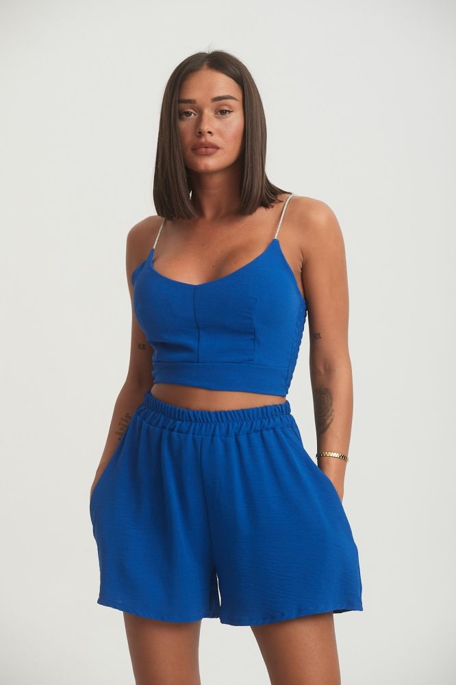 Two Pieces Set Top & Shorts