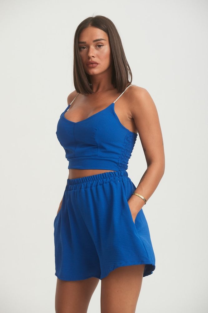 Two Pieces Set Top & Shorts
