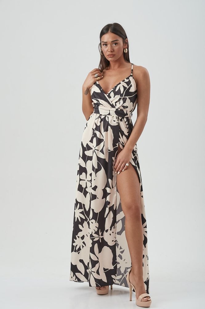 Wrap Sleeve Dress