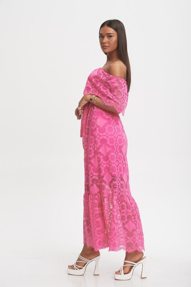 Off Shoulder Lace Dress