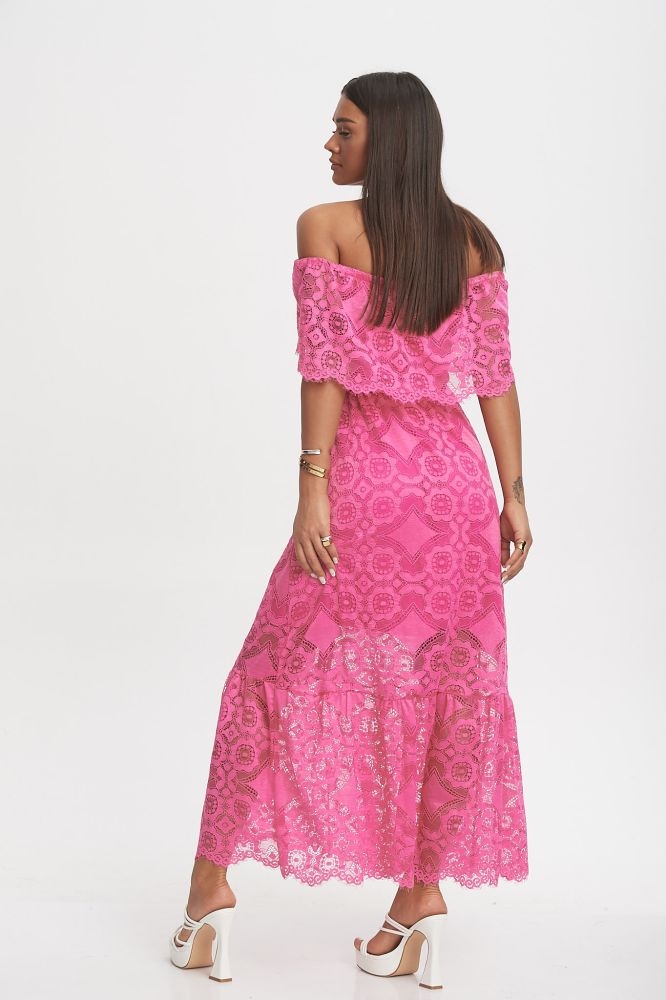 Off Shoulder Lace Dress