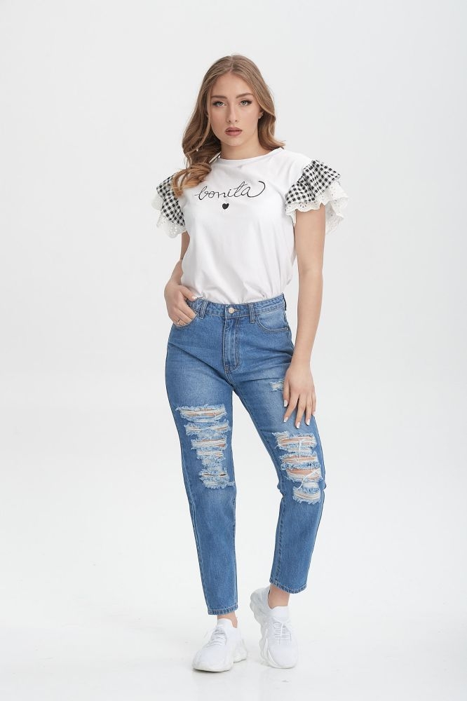 T-shirt Bonita Με  Κοφτό Μανίκι