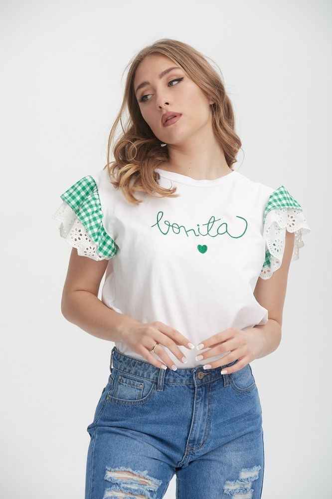 T-shirt Bonita Με  Κοφτό Μανίκι