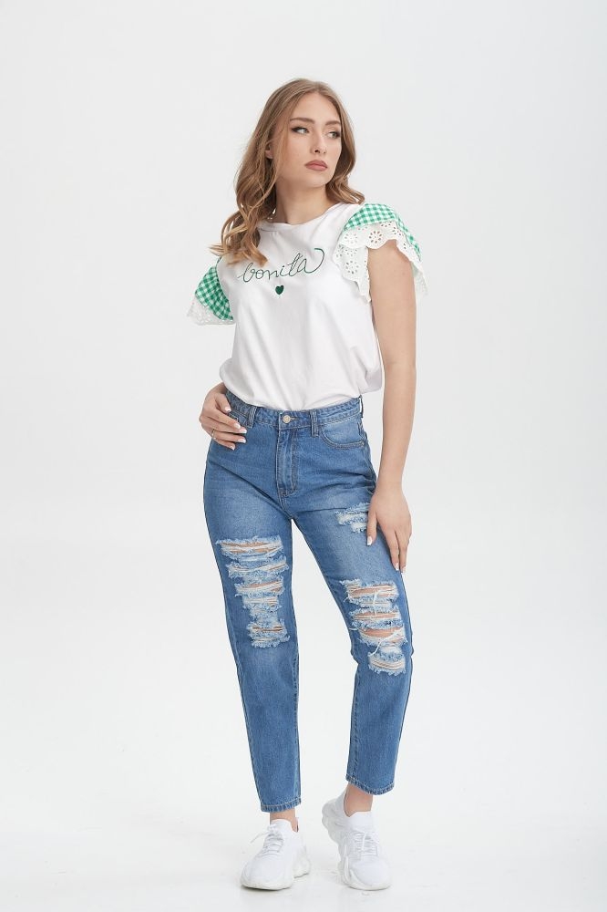 T-shirt Bonita Με  Κοφτό Μανίκι