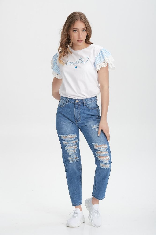 T-shirt Bonita Με  Κοφτό Μανίκι