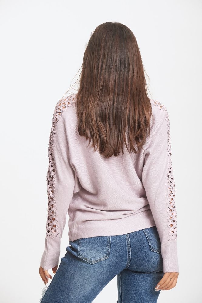 Μπλούζα με Στράς & Τρύπες