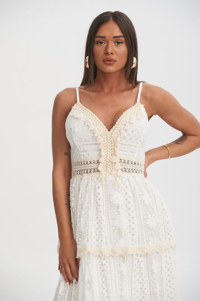 Ασύμετρο Δανδελένιο Φόρεμα