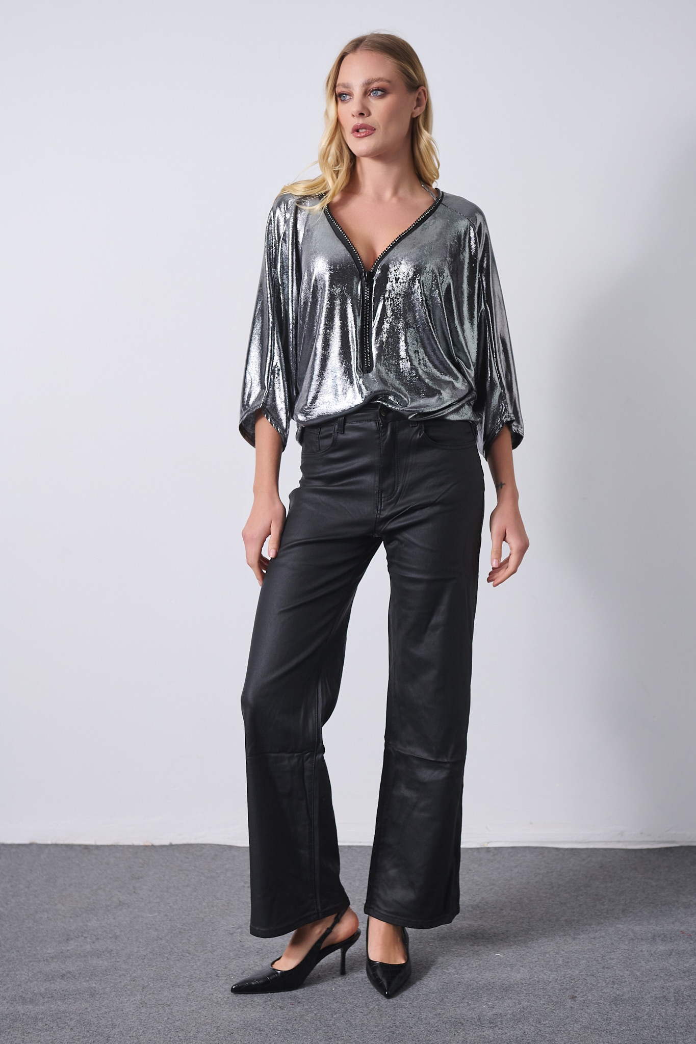 Μπλούζα Νυχτερίδα Φερμουάρ Mermaid