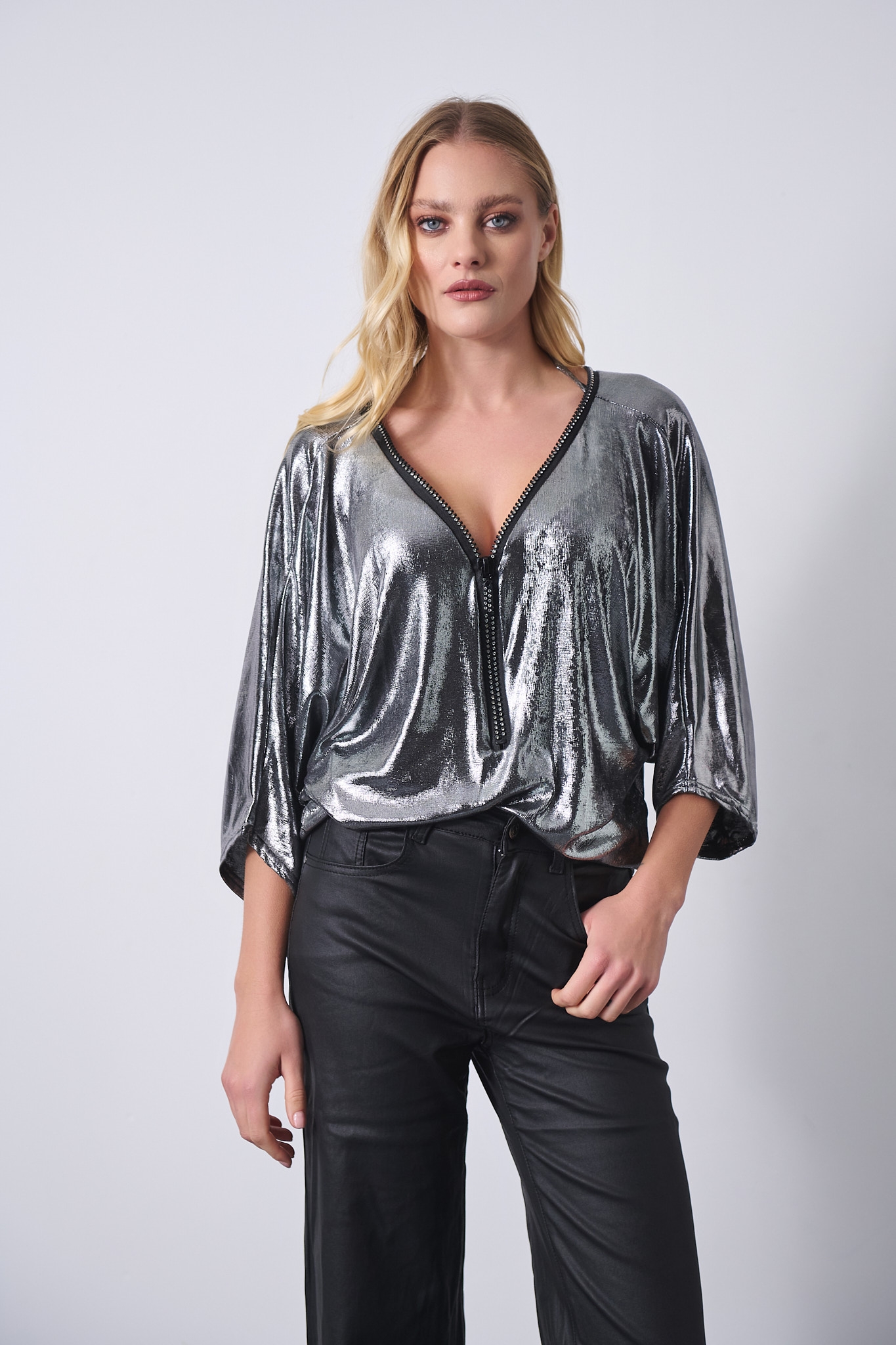 Μπλούζα Νυχτερίδα Φερμουάρ Mermaid