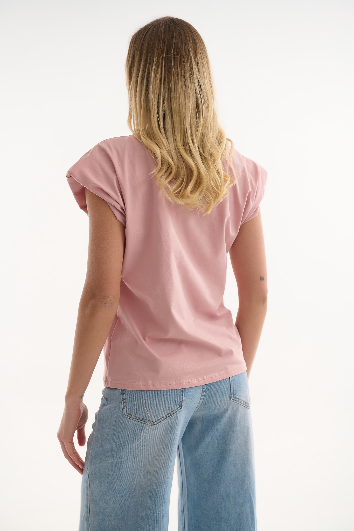 T-shirt με Διακοσμητικά Στρας