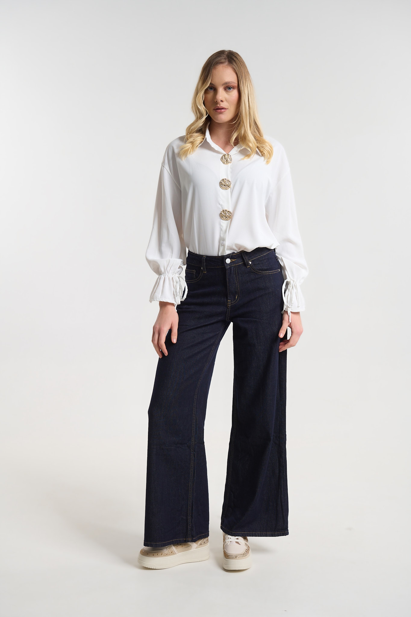 Πουκάμισο με Διακοσμητικά Κοχύλια