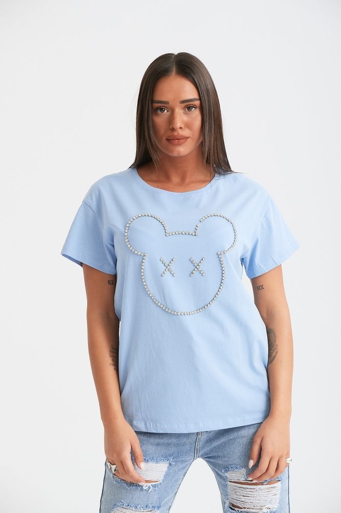 T-Shirt Teddy Face X